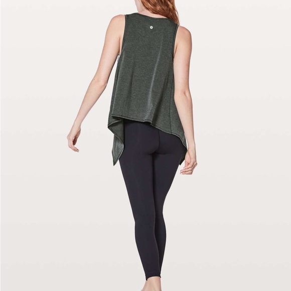 Lululemon Watch Me Flip Tank-Heathered Black - Picture 2 of 8